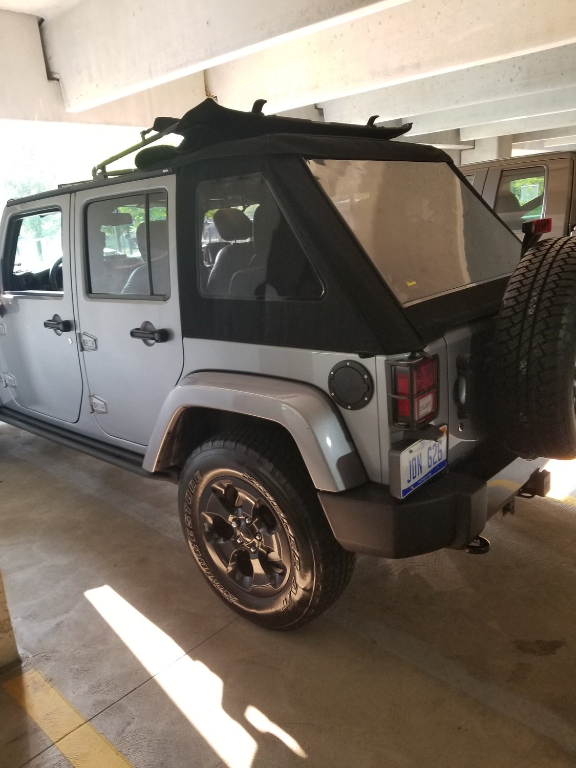 Bestop Trektop NX Glide Twill Soft Top for 0718 Jeep Wrangler JK 4